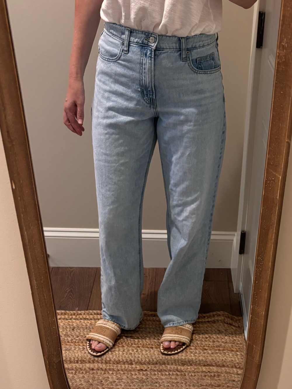 Lucky Brand Light Blue Straight Leg Jeans